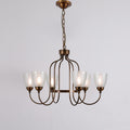 Caraeara Postmodern Luxe Verre Lustre - Neutralighting