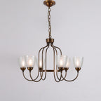 Caraeara Postmodern Luxe Verre Lustre - Neutralighting