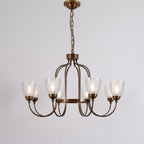 Caraeara Postmodern Luxe Verre Lustre - Neutralighting