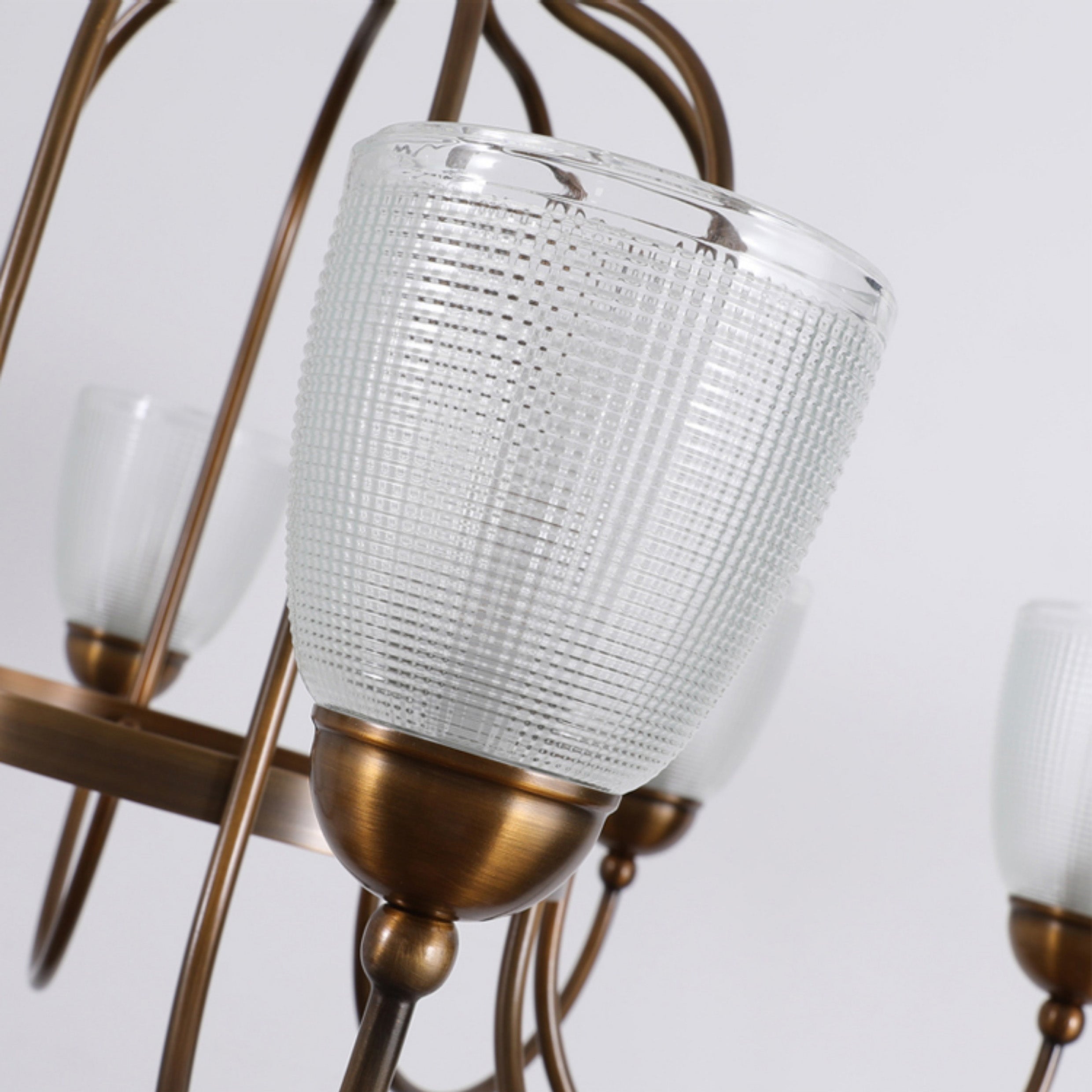 Caraeara Postmodern Luxe Verre Lustre - Neutralighting
