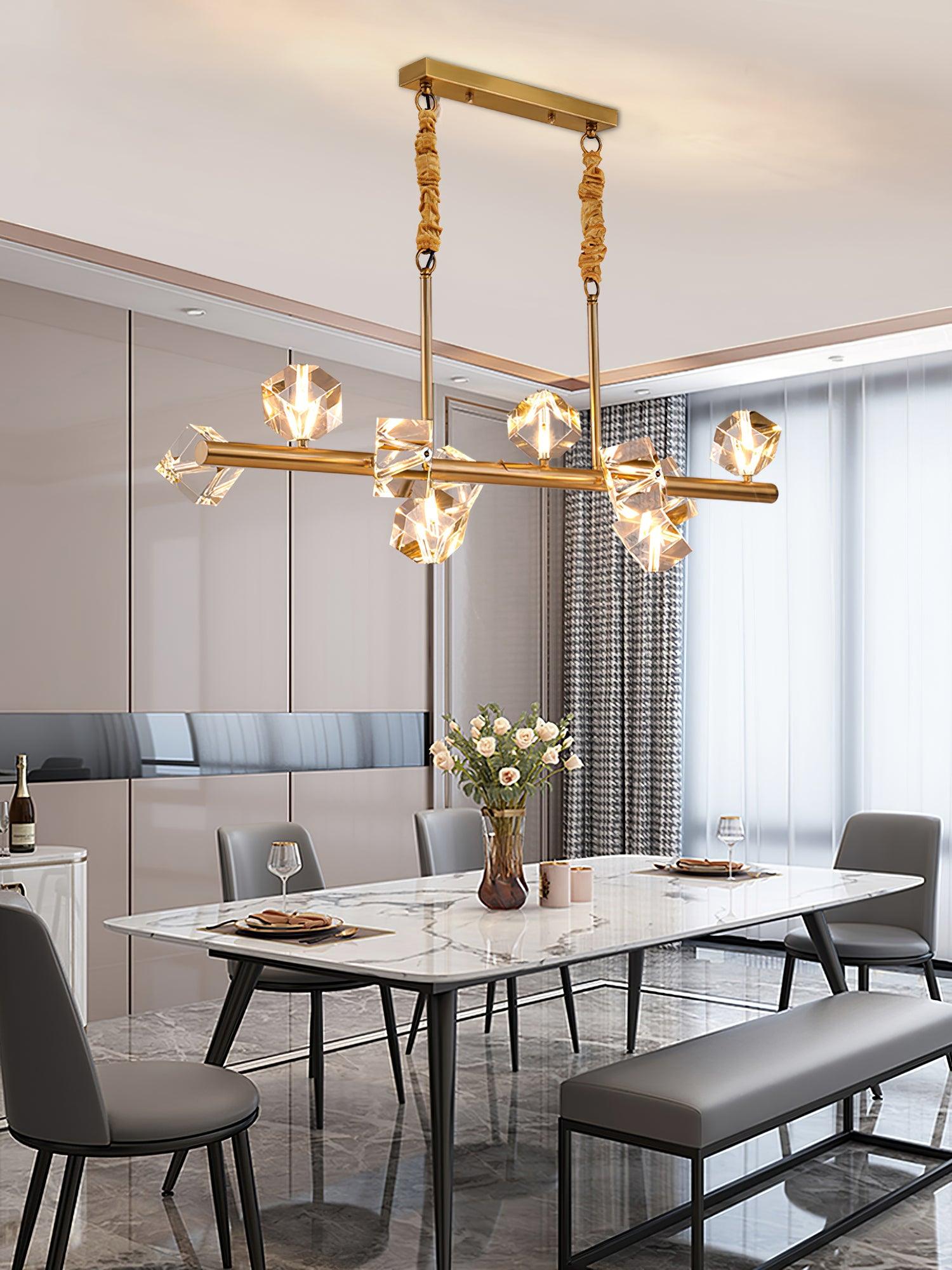 Eurthiel Lustre Pendentif Cristal Luxe - Neutralighting