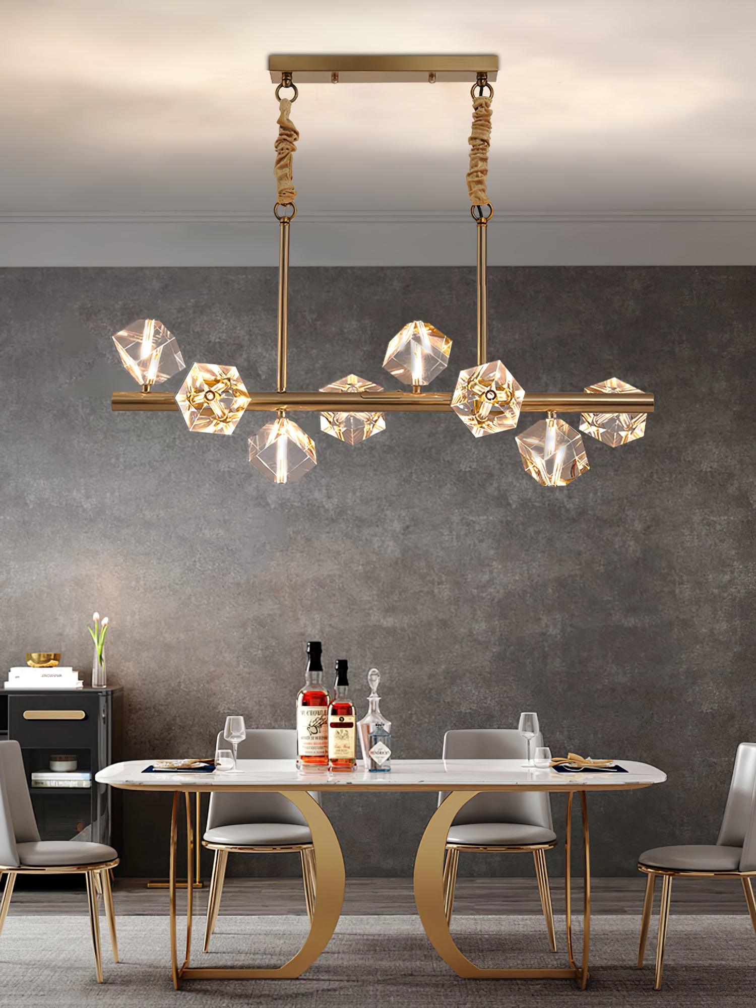 Eurthiel Lustre Pendentif Cristal Luxe - Neutralighting