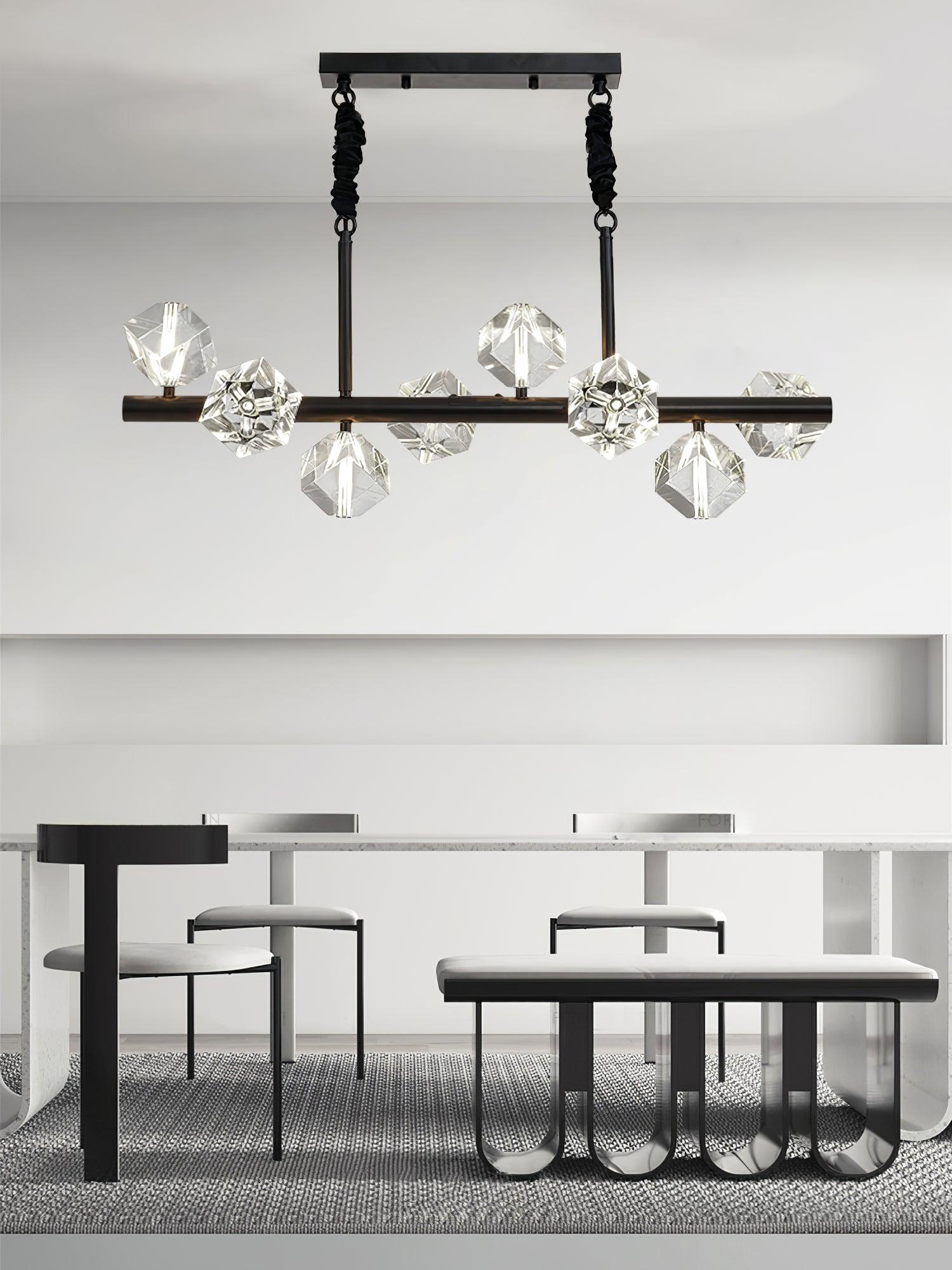 Eurthiel Lustre Pendentif Cristal Luxe - Neutralighting