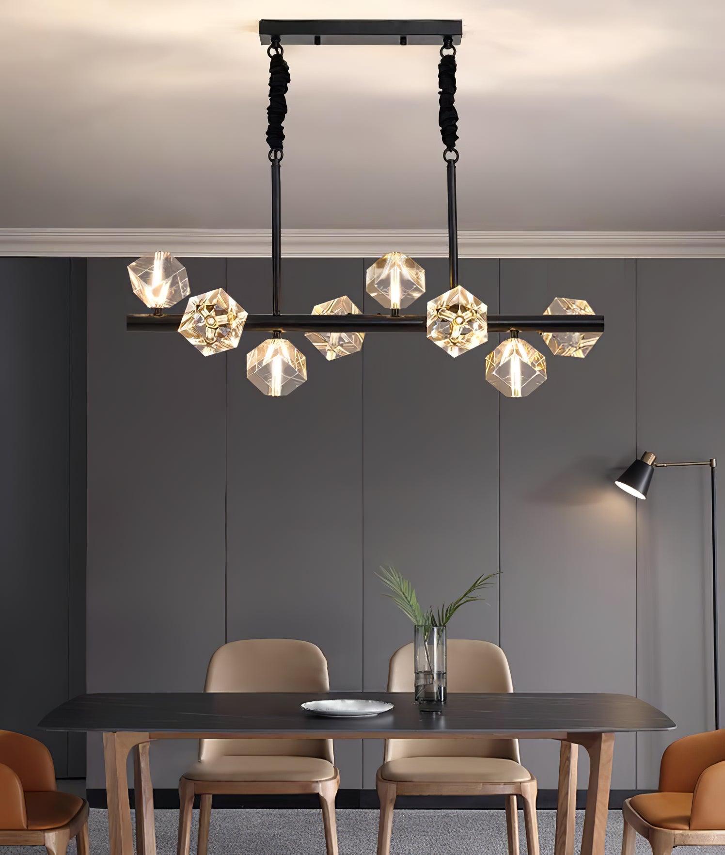 Eurthiel Lustre Pendentif Cristal Luxe - Neutralighting