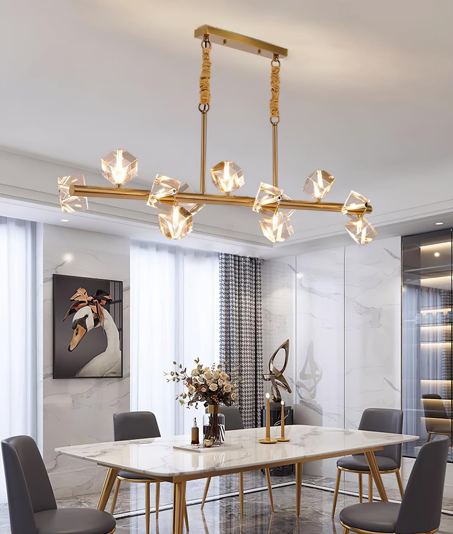 Eurthiel Lustre Pendentif Cristal Luxe - Neutralighting