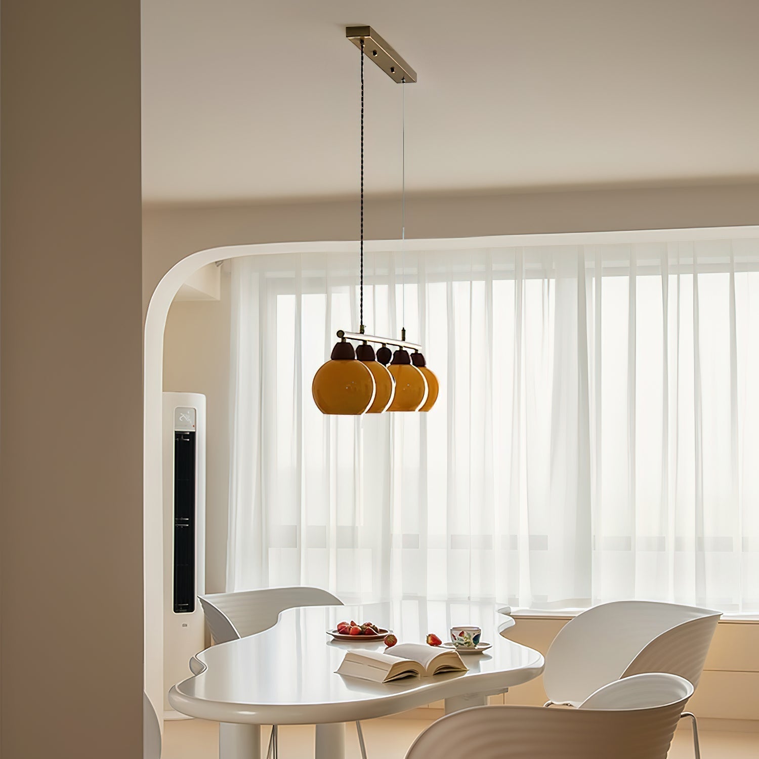 Amara Lustre en Verre Soufflé à la Main - Neutralighting