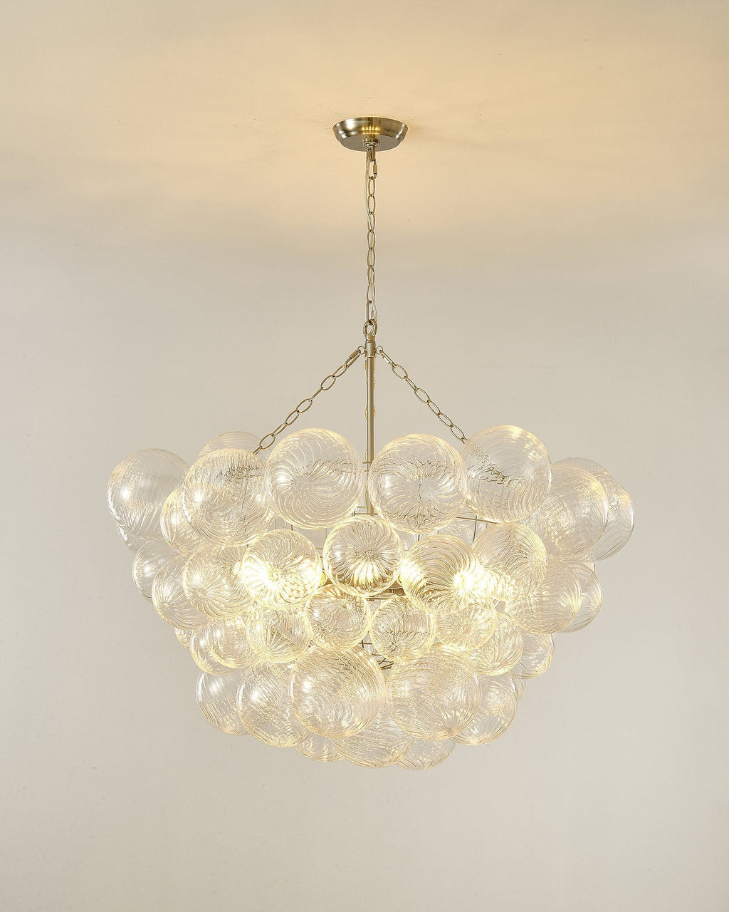 Talia Lustre Sphère en Verre Cascade - Neutralighting