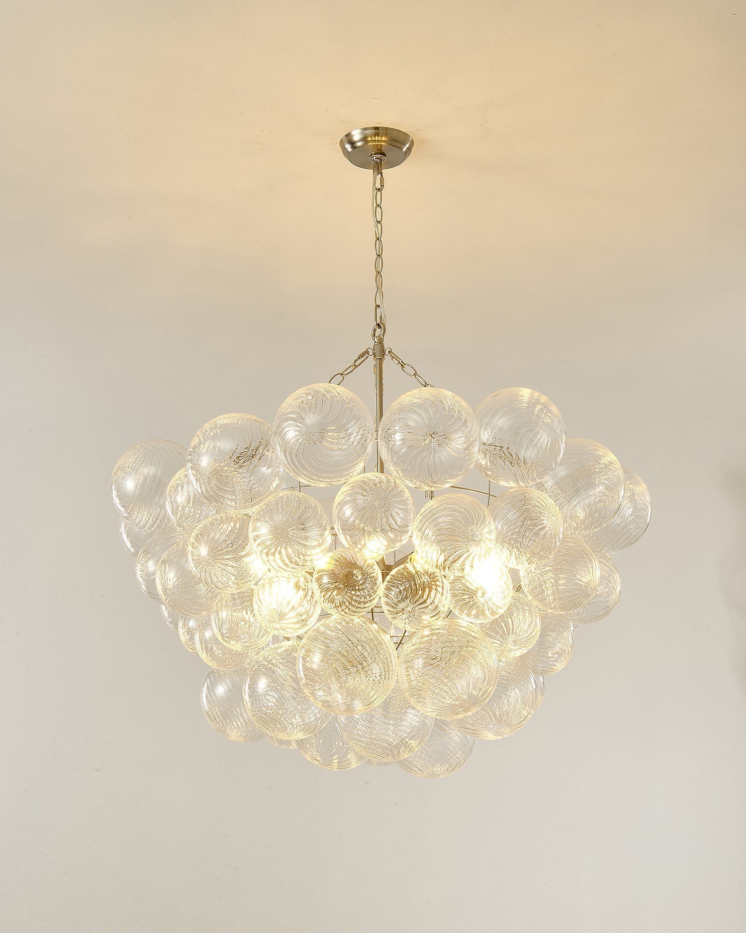 Talia Lustre Sphère en Verre Cascade - Neutralighting