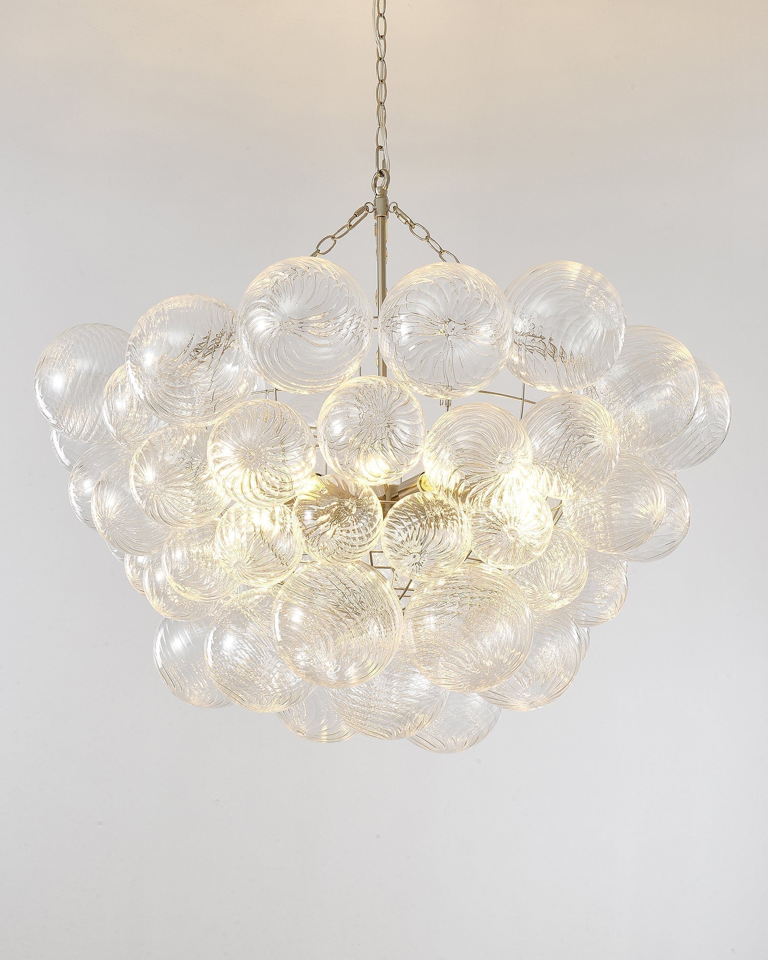 Talia Lustre Sphère en Verre Cascade - Neutralighting