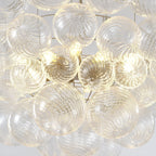 Talia Lustre Sphère en Verre Cascade - Neutralighting