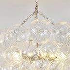 Talia Lustre Sphère en Verre Cascade - Neutralighting