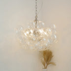 Talia Lustre Sphère en Verre Cascade - Neutralighting