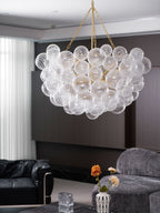 Talia Lustre Sphère en Verre Cascade - Neutralighting
