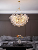 Talia Lustre Sphère en Verre Cascade - Neutralighting