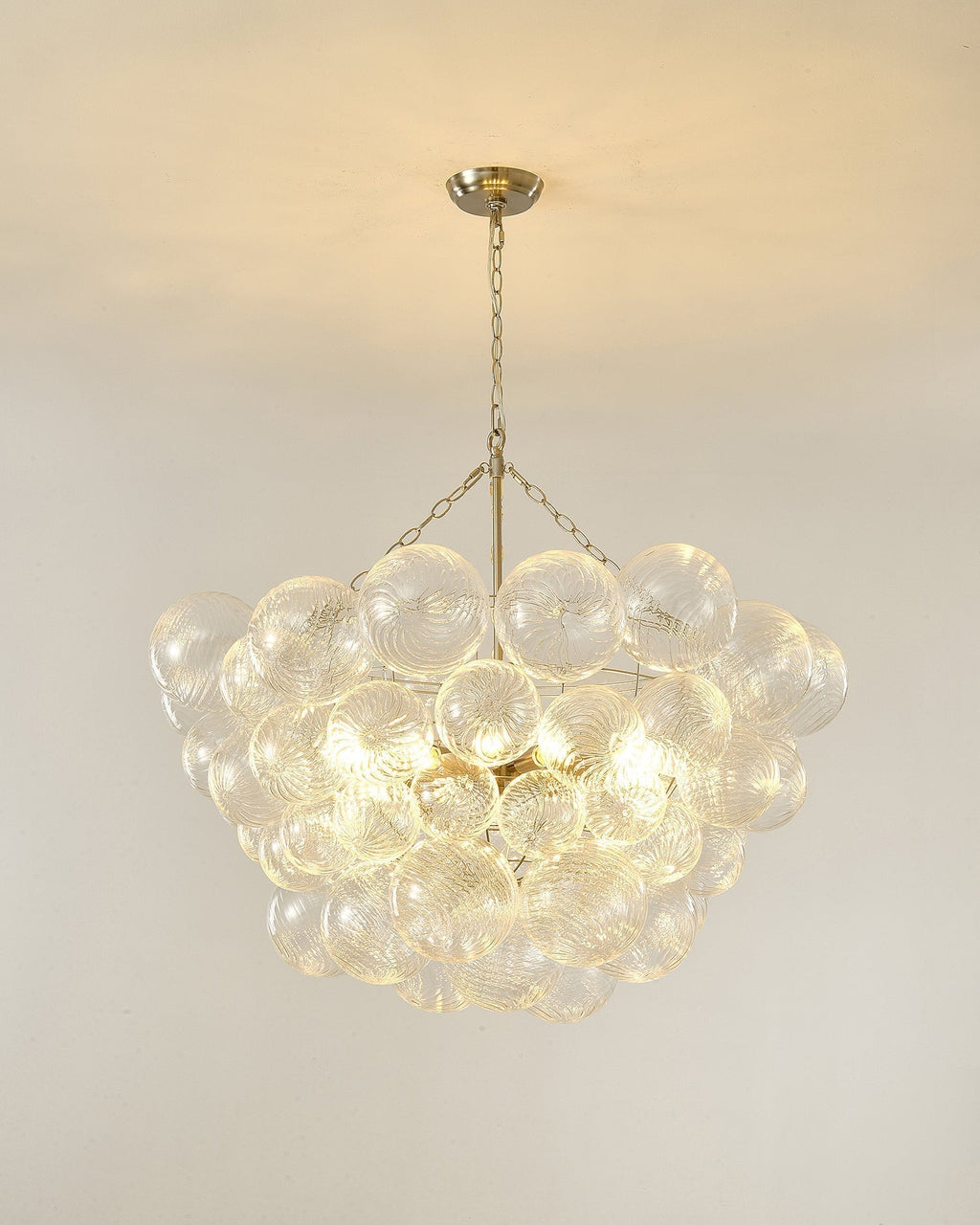 Talia Lustre Sphère en Verre Cascade - Neutralighting