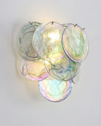 Opalara Applique Murale Coquillage Capiz Rose - Neutralighting