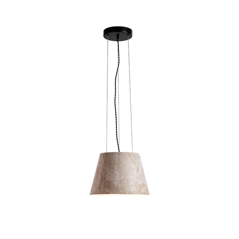 Ovelir Moderne Minimaliste Travertin Suspension - Neutralighting