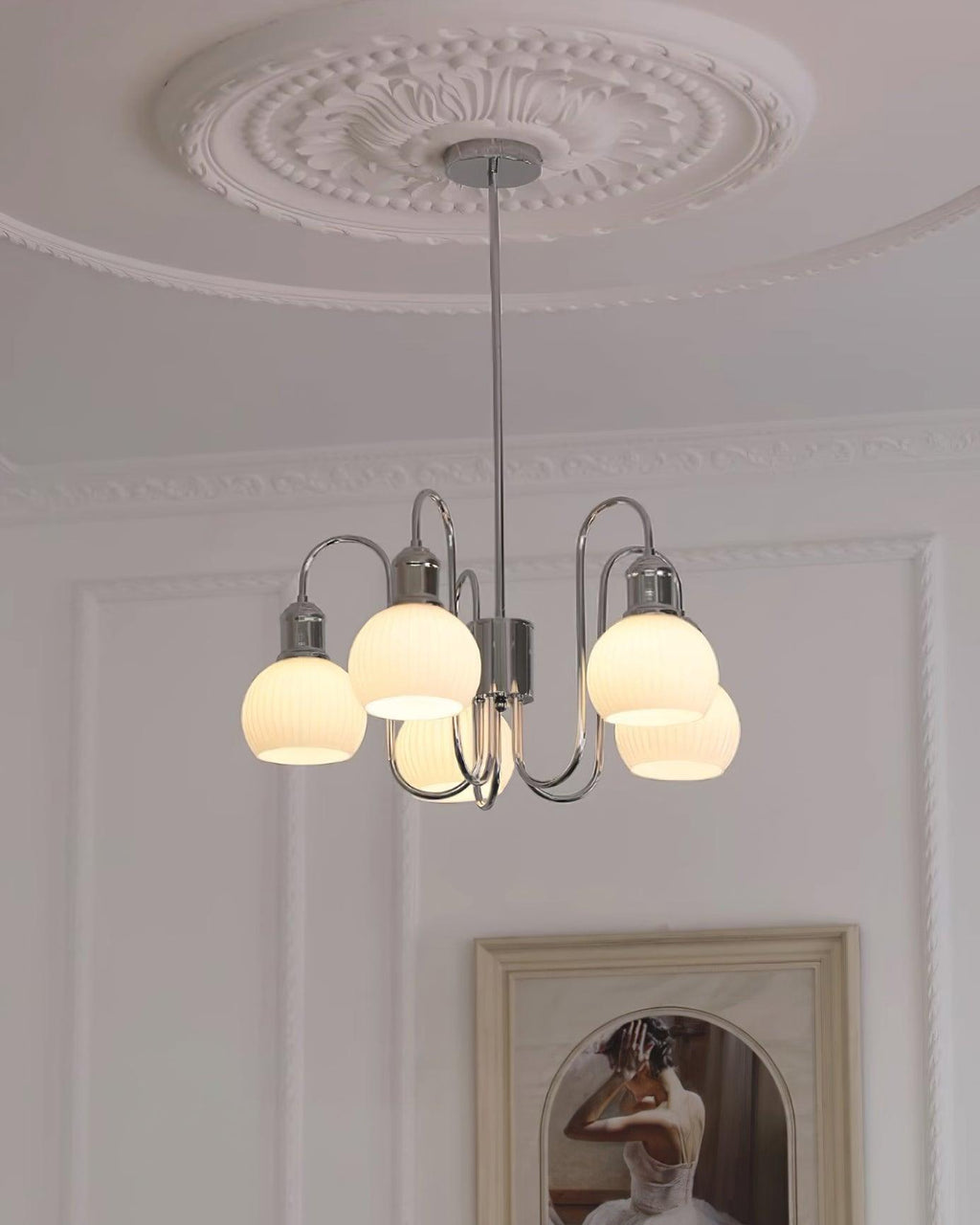 Tamara Chandelier Globe Rétro Mid-Century - Neutralighting