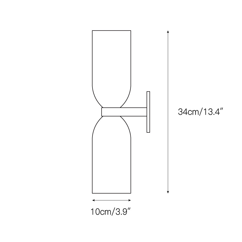 Mycarion Moderne Minimaliste Albâtre Applique Murale - Neutralighting
