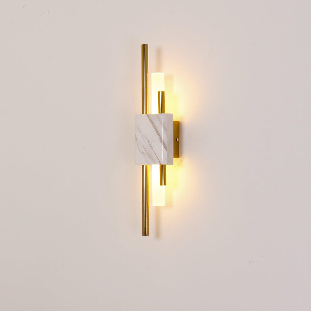 Trista Premium Nordic Art Plug In Marble Wall Light - Neutralighting
