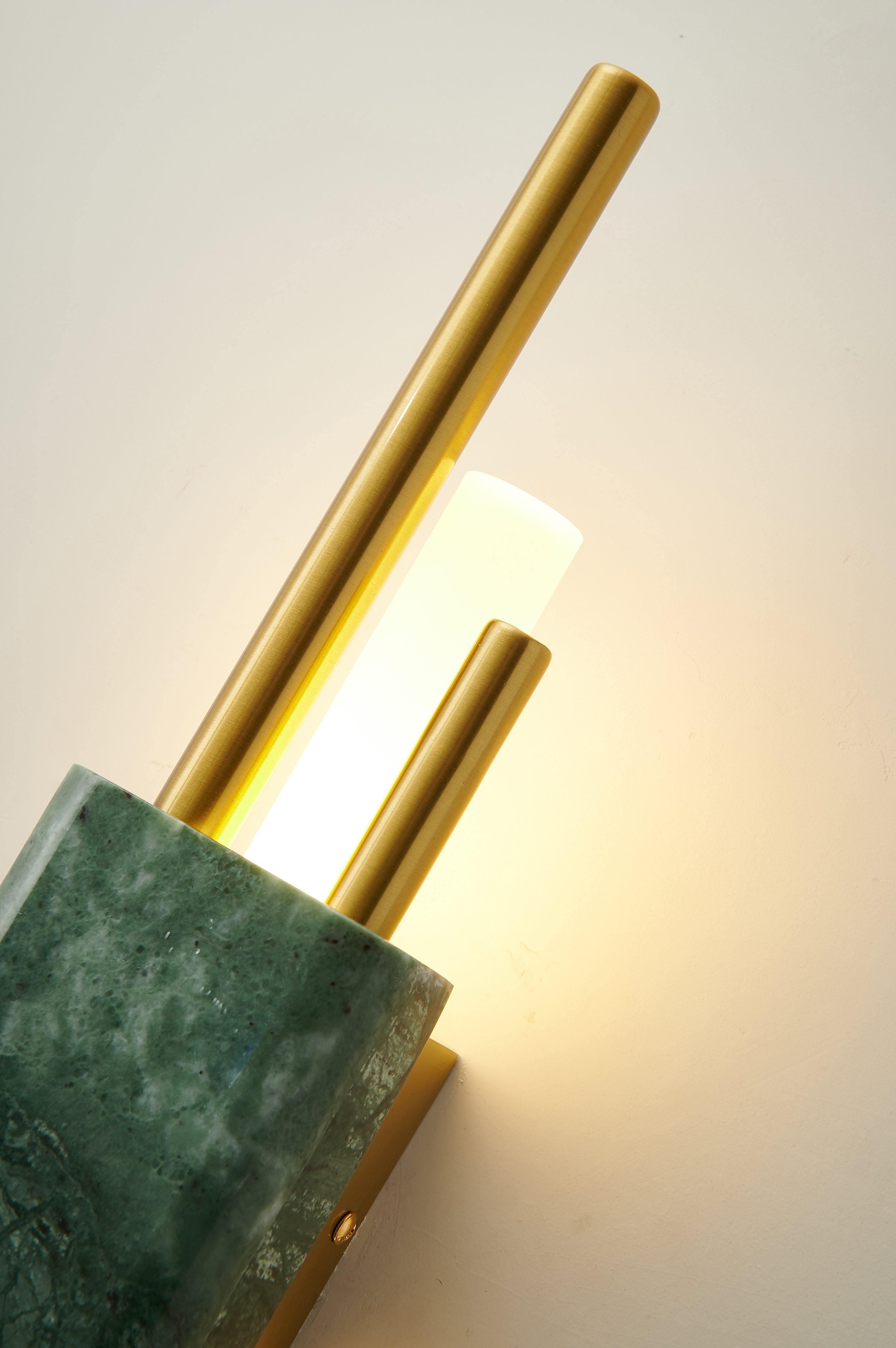 Trista Premium Nordic Art Plug In Marble Wall Light - Neutralighting