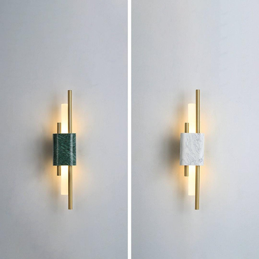 Trista Premium Nordic Art Plug In Marble Wall Light - Neutralighting