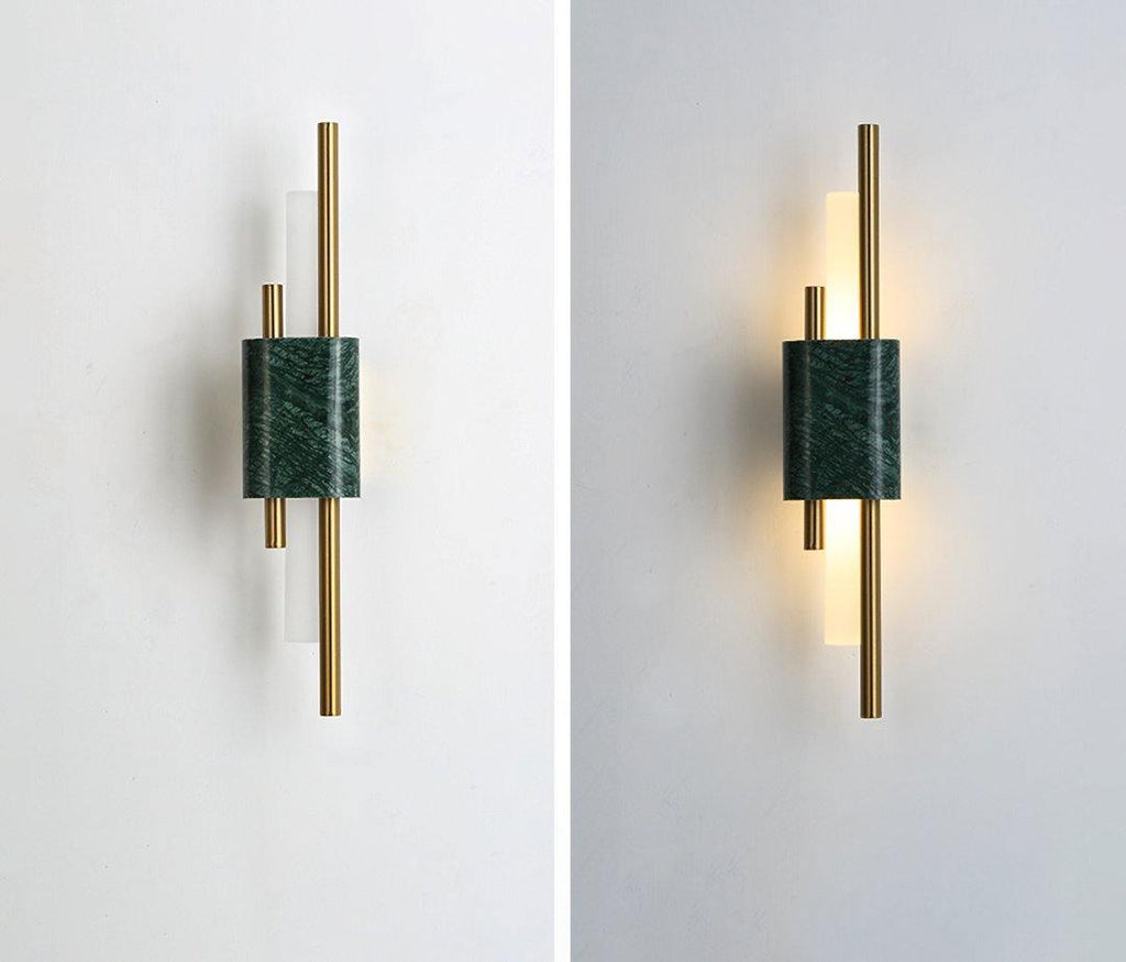 Trista Premium Nordic Art Plug In Marble Wall Light - Neutralighting