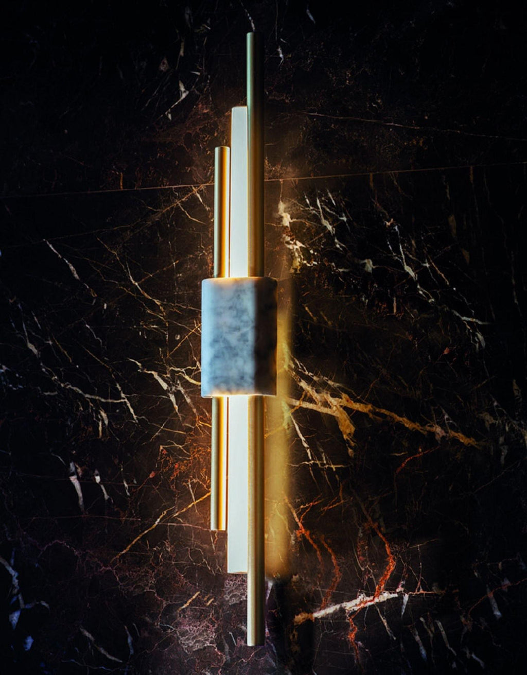 Trista Premium Nordic Art Plug In Marble Wall Light - Neutralighting