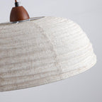 Evano Lustra Lampe Suspendue Dôme Tissé Élégante - Neutralighting