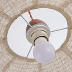 Evano Lustra Lampe Suspendue Dôme Tissé Élégante - Neutralighting