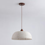 Evano Lustra Lampe Suspendue Dôme Tissé Élégante - Neutralighting