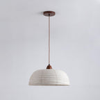 Evano Lustra Lampe Suspendue Dôme Tissé Élégante - Neutralighting