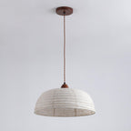 Evano Lustra Lampe Suspendue Dôme Tissé Élégante - Neutralighting