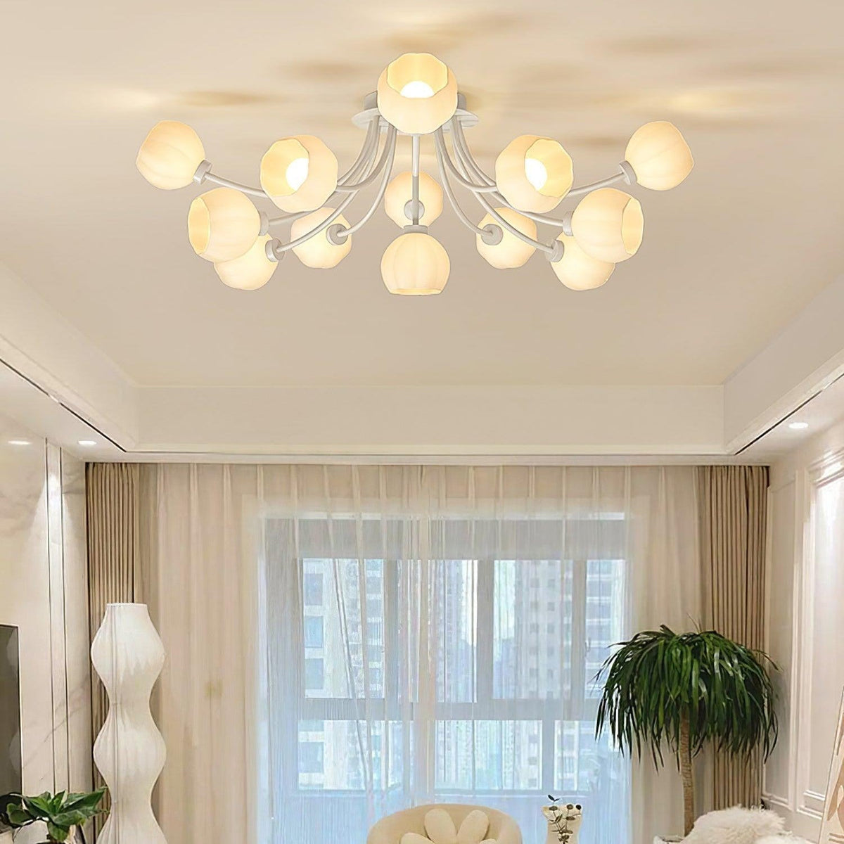 Florina Plafonnier Fleuri Luxueux - Neutralighting