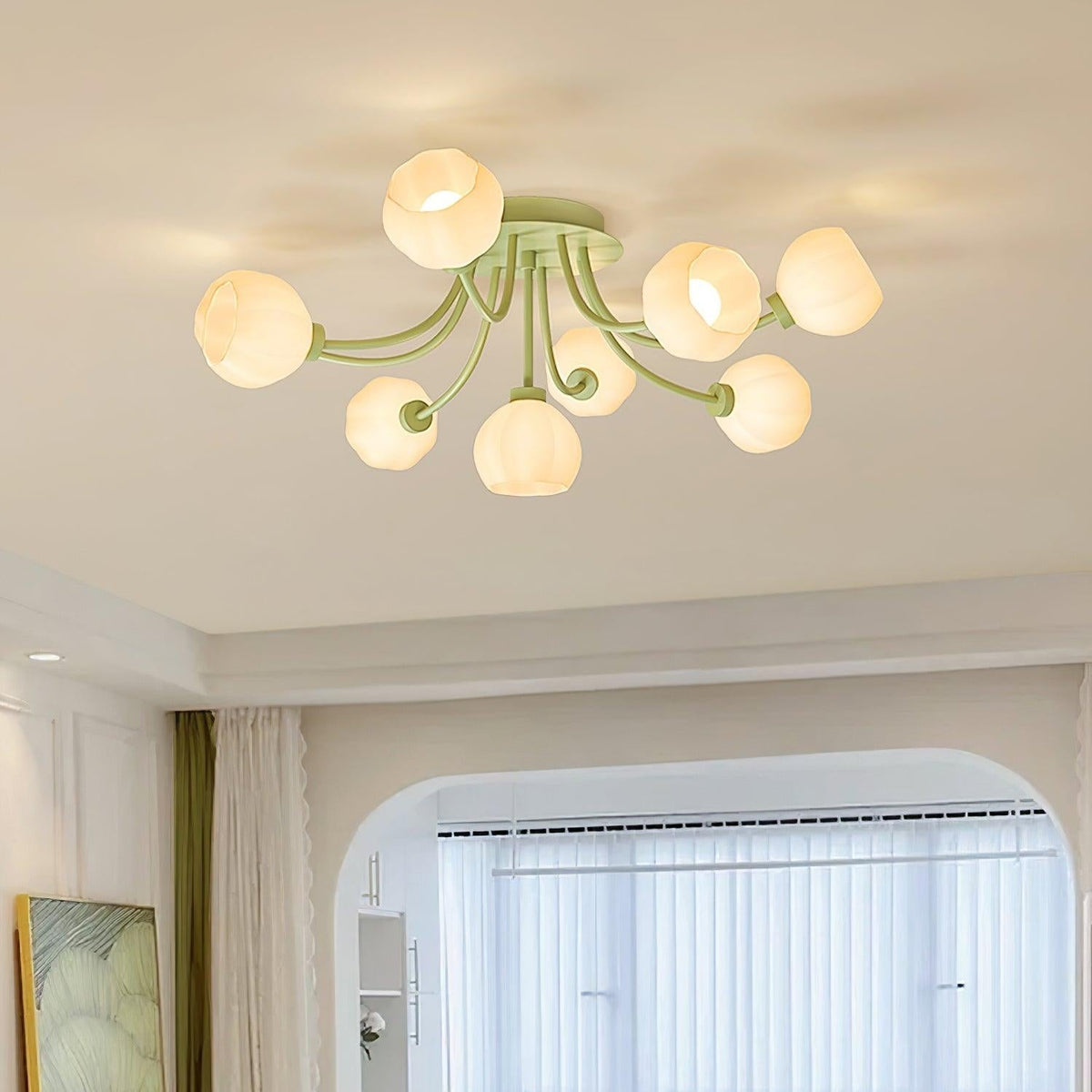 Florina Plafonnier Fleuri Luxueux - Neutralighting