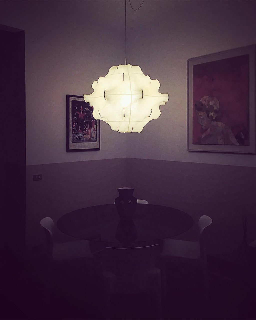 Lumina Suspension en Soie Contemporaine - Neutralighting