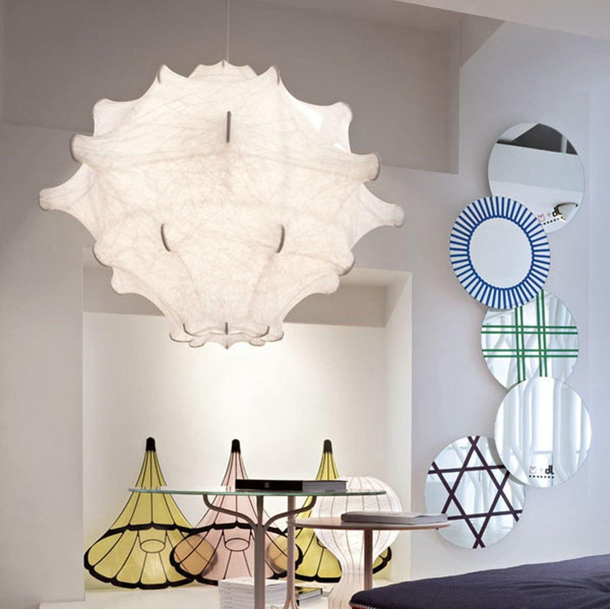 Lumina Suspension en Soie Contemporaine - Neutralighting