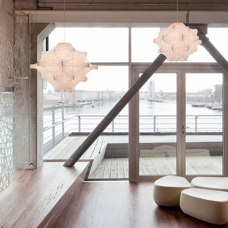 Lumina Suspension en Soie Contemporaine - Neutralighting