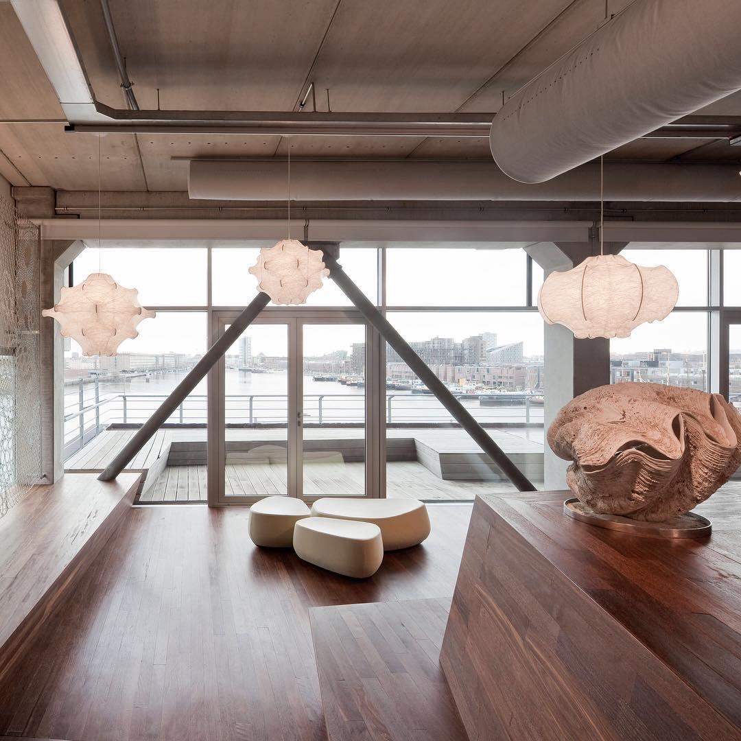 Lumina Suspension en Soie Contemporaine - Neutralighting