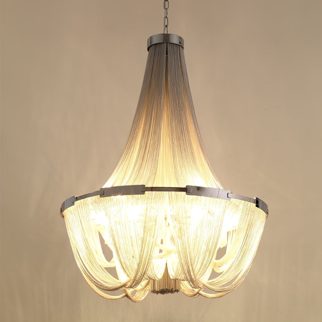 Solara Chandelier Gland Chaîne en Aluminium - Neutralighting
