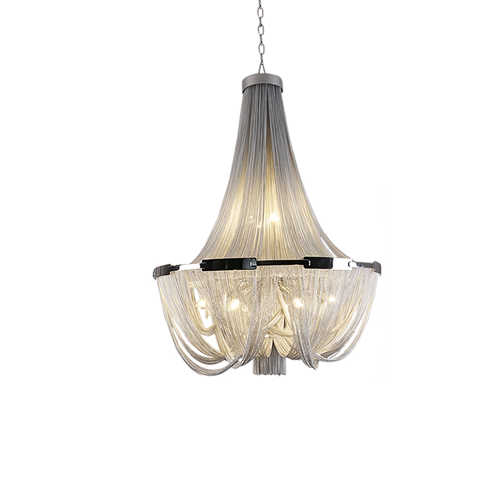 Solara Chandelier Gland Chaîne en Aluminium - Neutralighting
