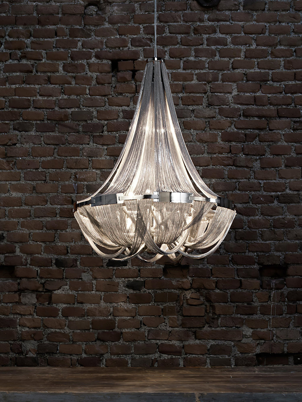 Solara Chandelier Gland Chaîne en Aluminium - Neutralighting