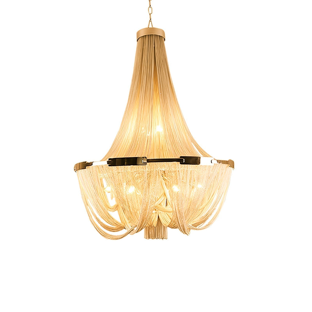Solara Chandelier Gland Chaîne en Aluminium - Neutralighting