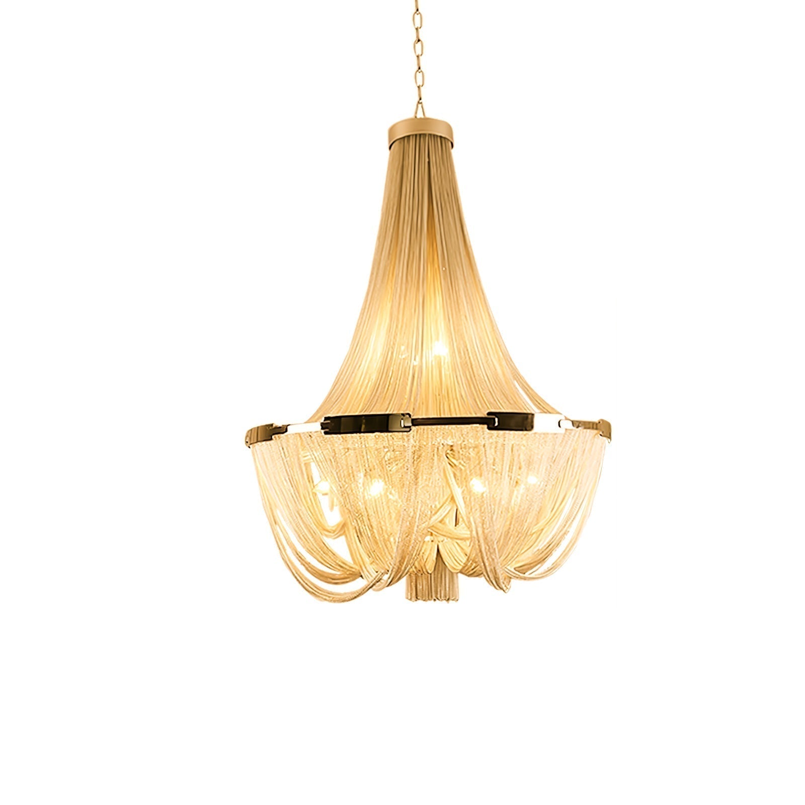 Solara Chandelier Gland Chaîne en Aluminium - Neutralighting