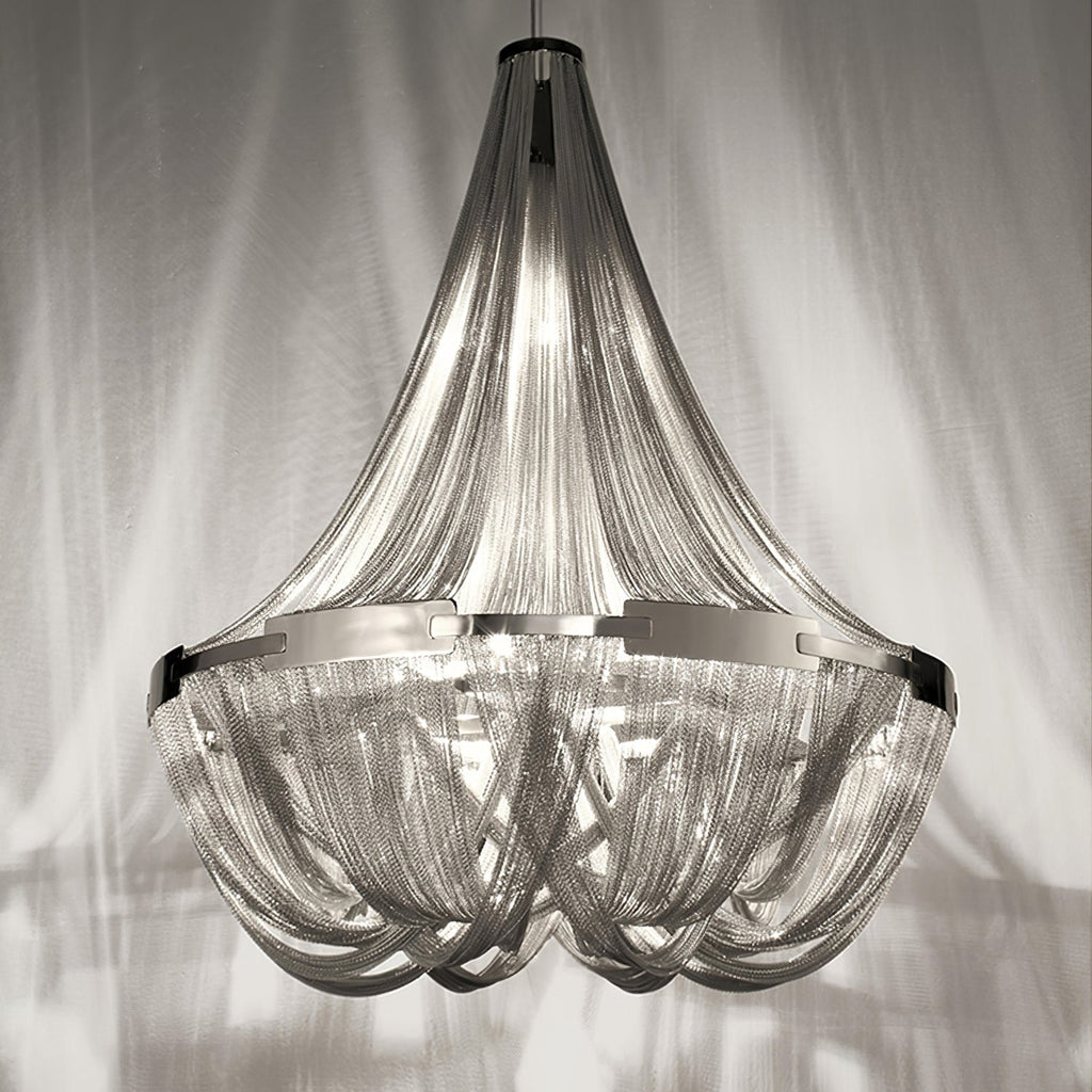 Solara Chandelier Gland Chaîne en Aluminium - Neutralighting