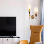 Eurzorira Applique Murale Tissu - Neutralighting