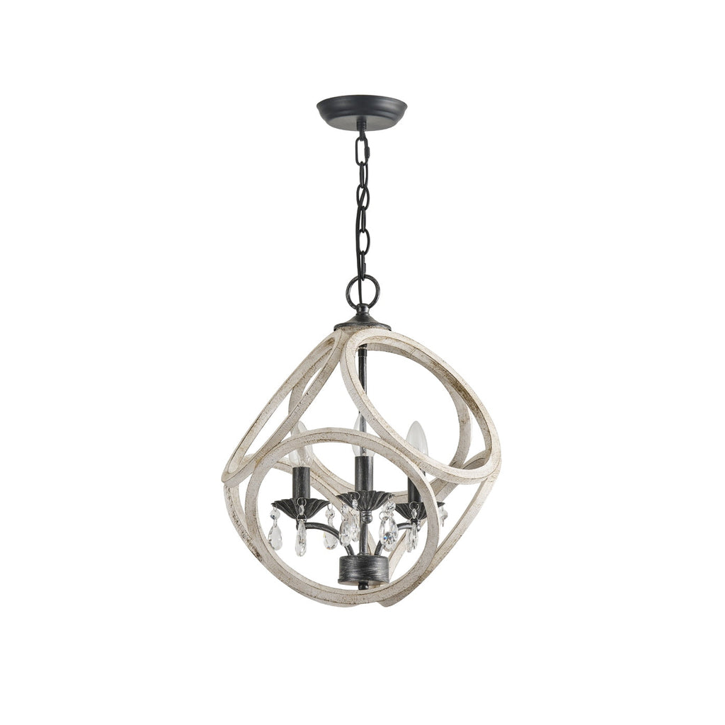 Viraearae Prime Nordique Cristal Bois Suspension - Neutralighting