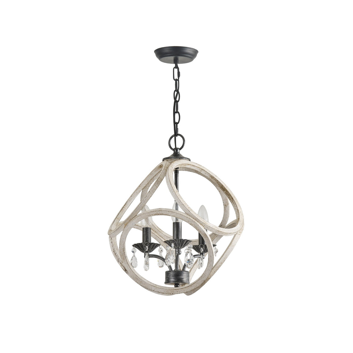 Viraearae Prime Nordique Cristal Bois Suspension - Neutralighting
