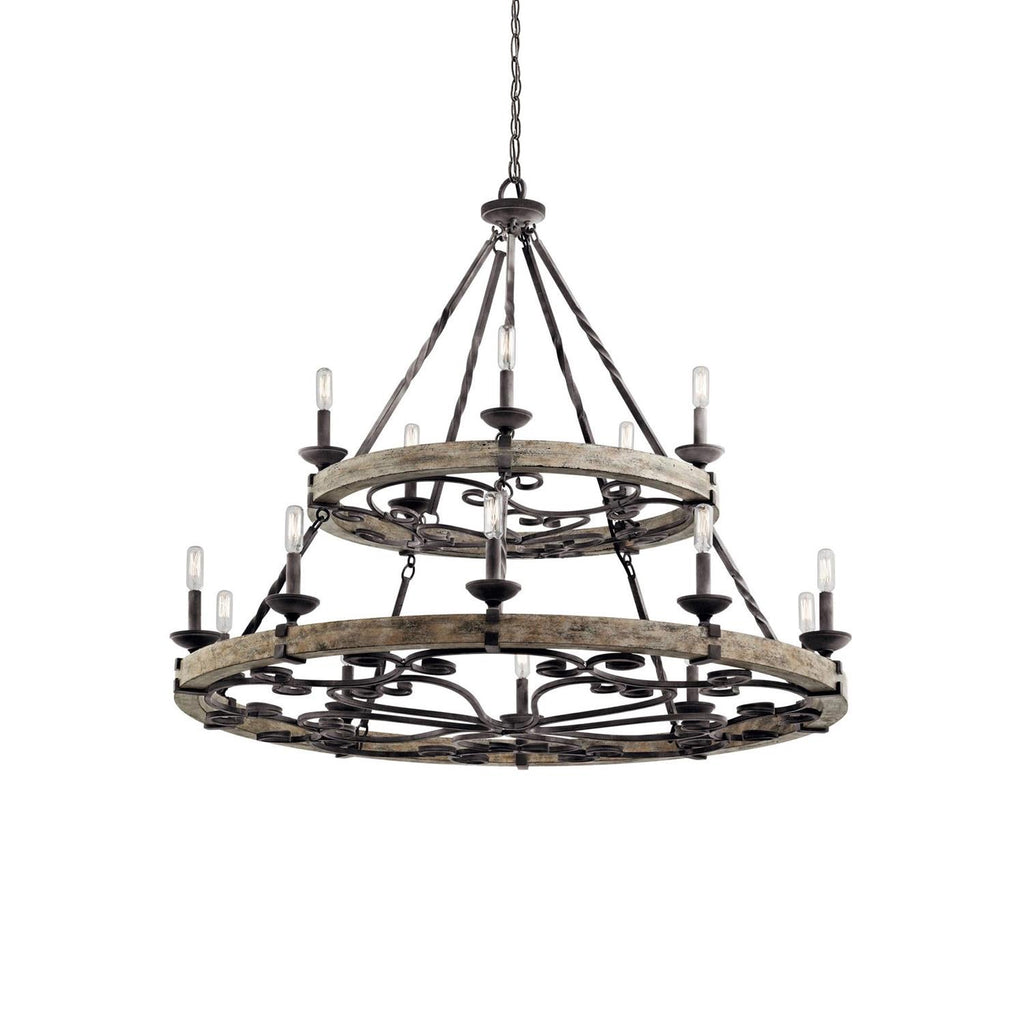 Evtalen Ancien Industriel Bois Métal Lustre - Neutralighting