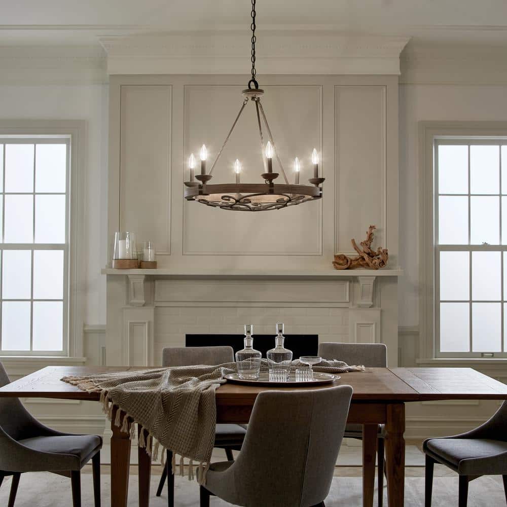 Evtalen Ancien Industriel Bois Métal Lustre - Neutralighting